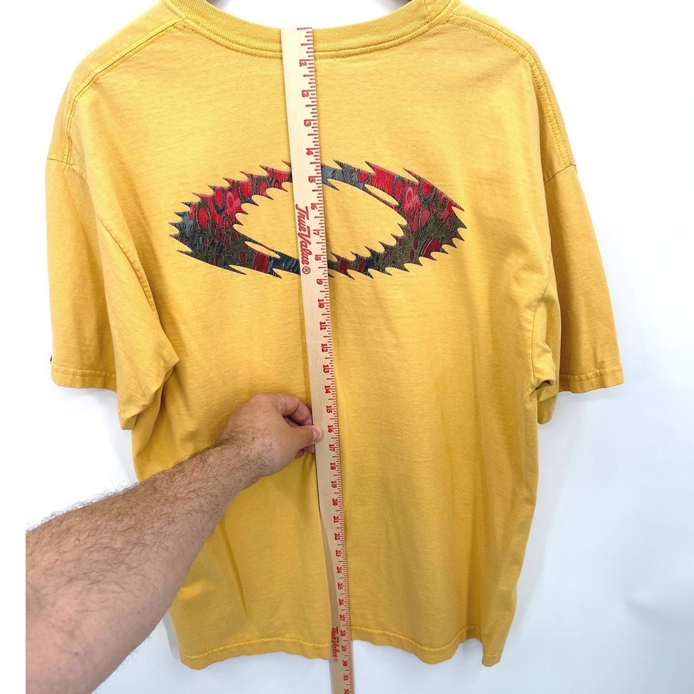 Rare Vintage Oakley Mens XL Y2K Software Ellipse Logo Graphic‎ Tee Skate Surf - Picture 7 of 10